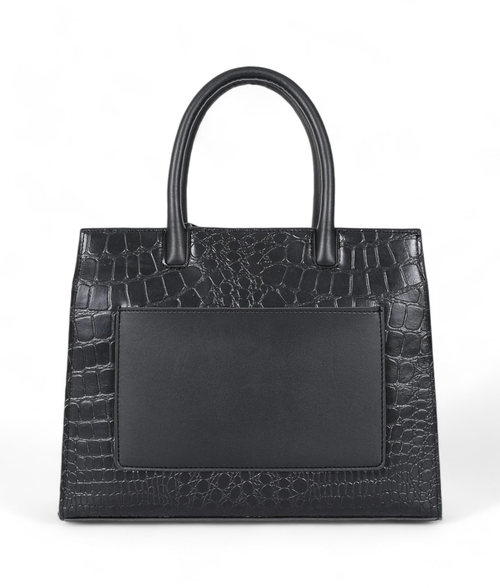 Black Crocodile Vintage Handbag