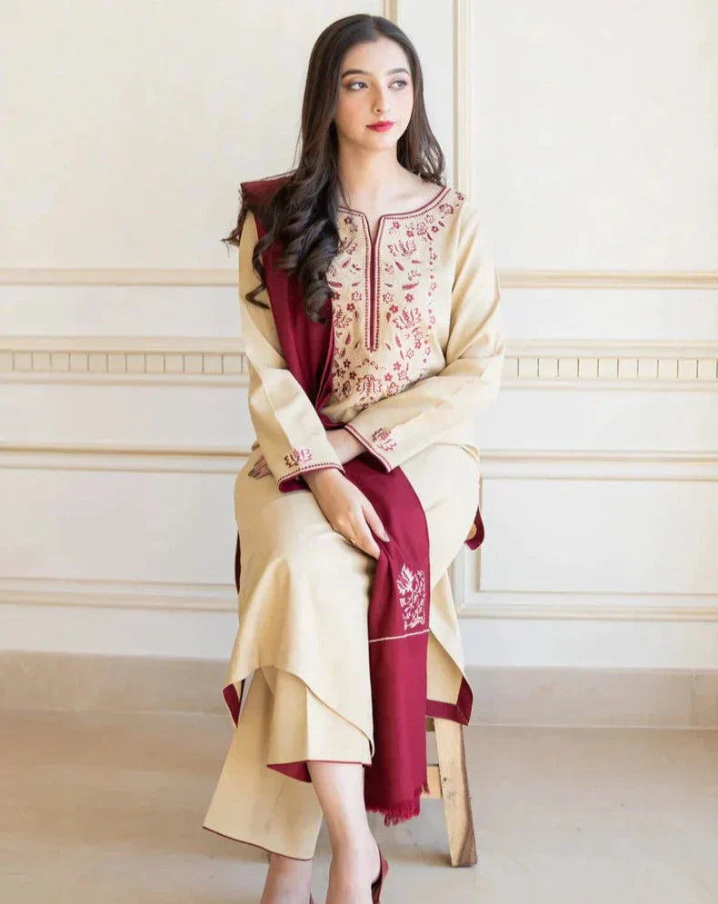 Aisling Dhanak 3PC Embroidered-616