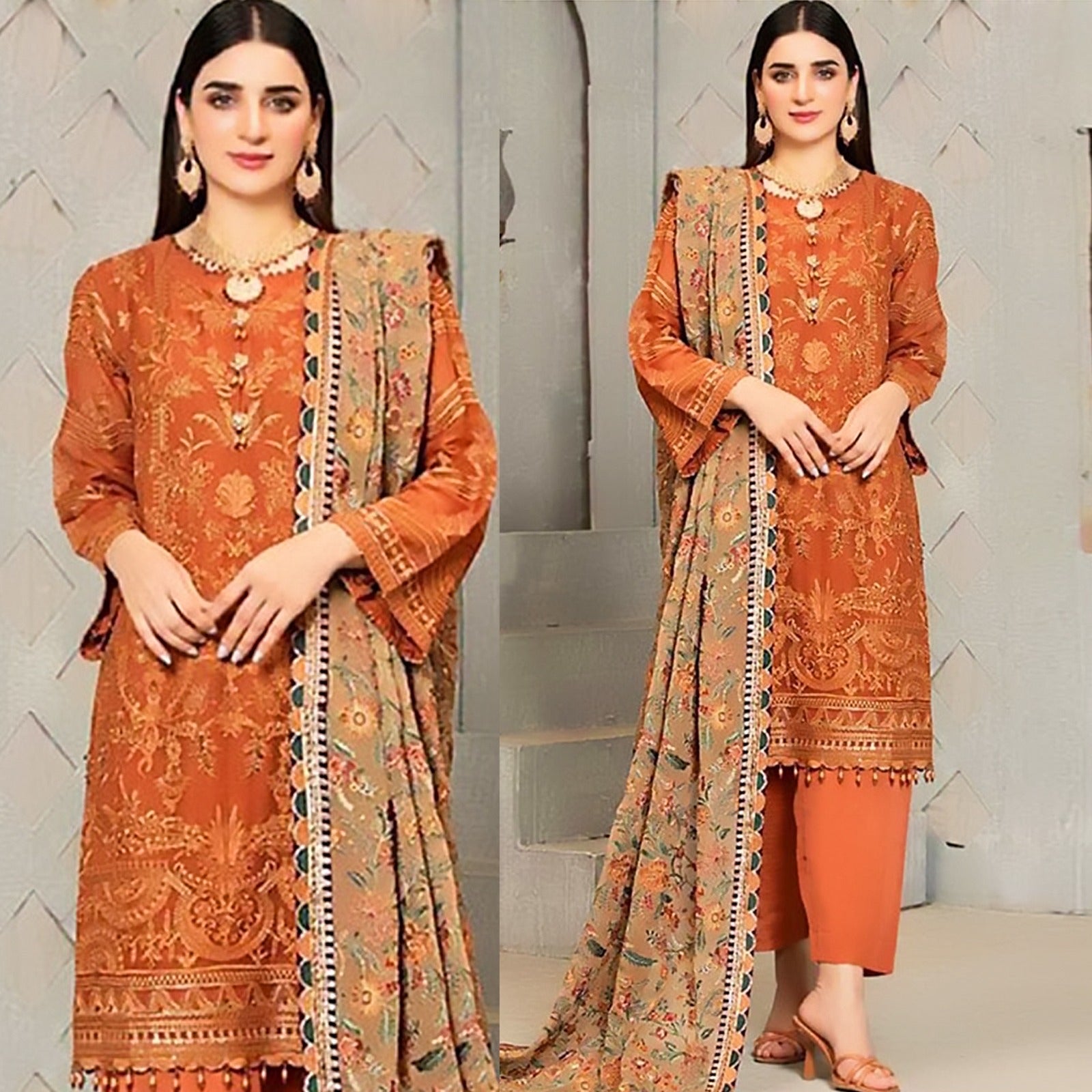 Lawn 3PC Embroidered-137