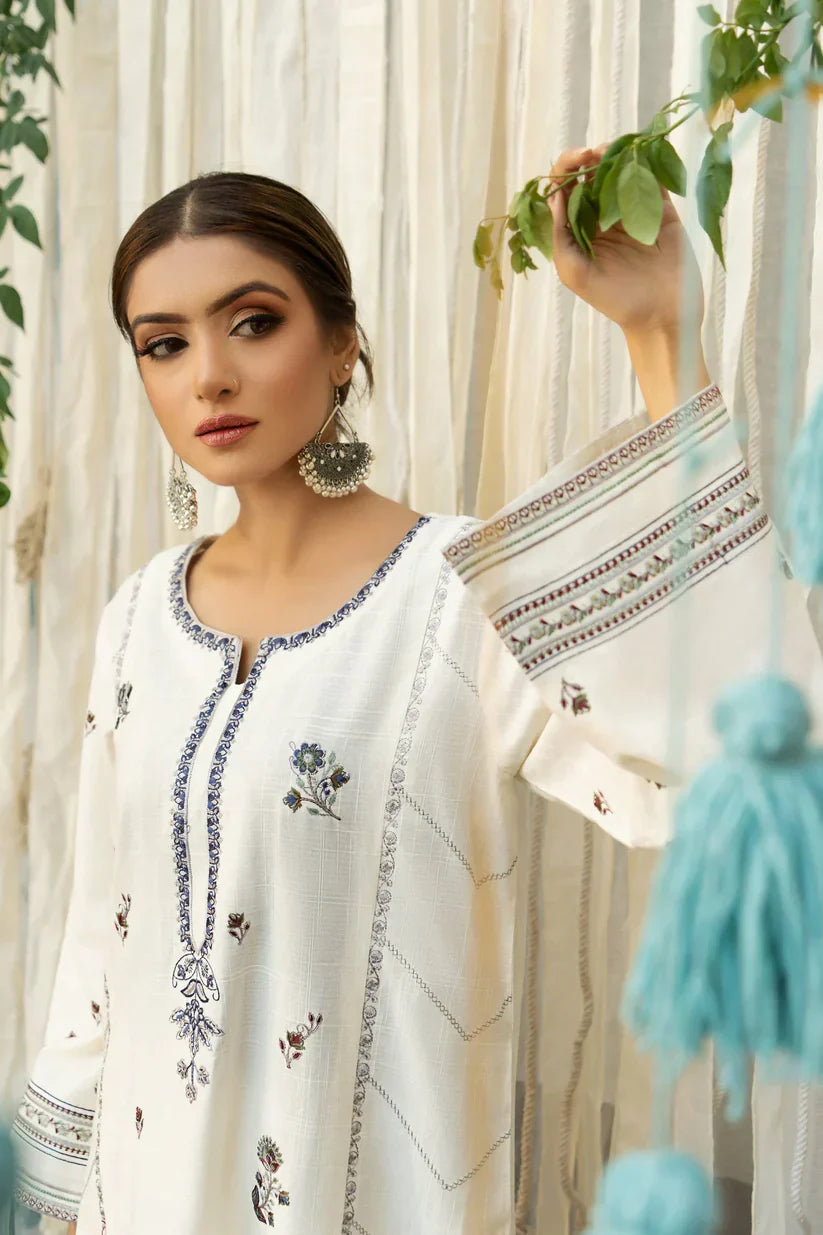 URGE - 3PC LAWN EMBROIDERED SHIRT WITH PRINTED DUPATTA-317