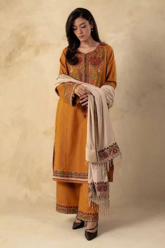 Keyseria Dhanak 3PC Embroidered-627