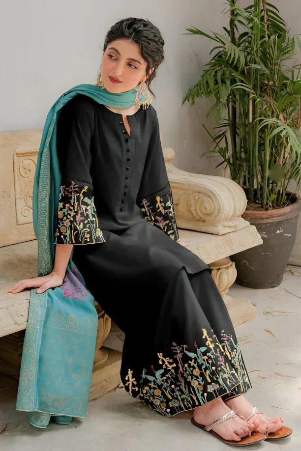 Zara ShahJahan Khaddar 3PC Embroidered-626