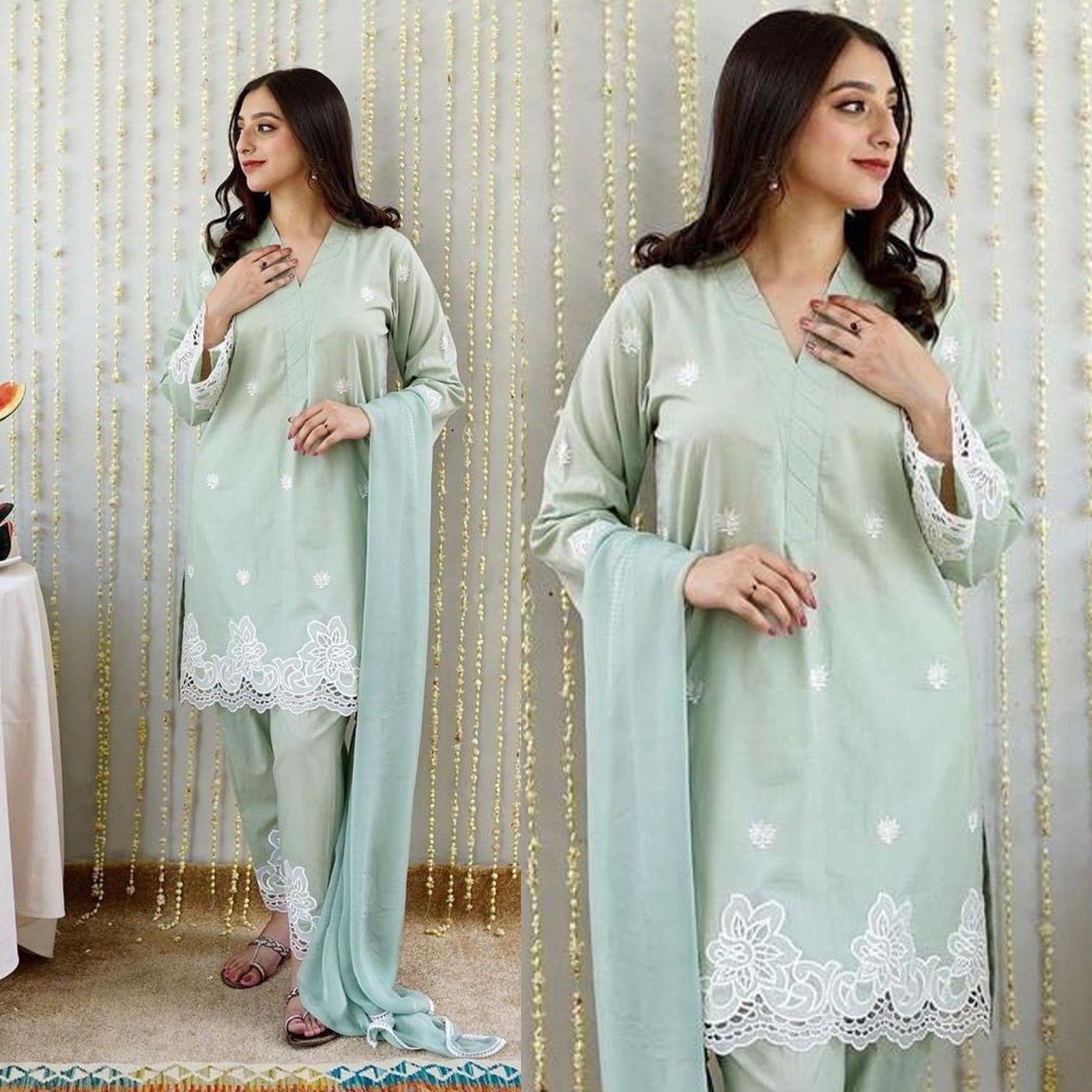 Lawn 3PC Embroidered-302