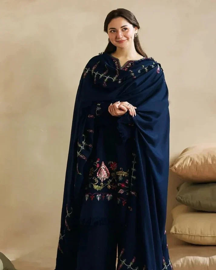 Zara ShahJahan Dhanak 3PC Embroidered-618